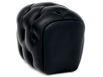GUELFO - Tufted upholstered leather pouf by Opinion Ciatti - view 2